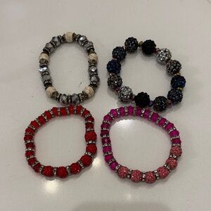 Elegant Beaded Bracelet Set